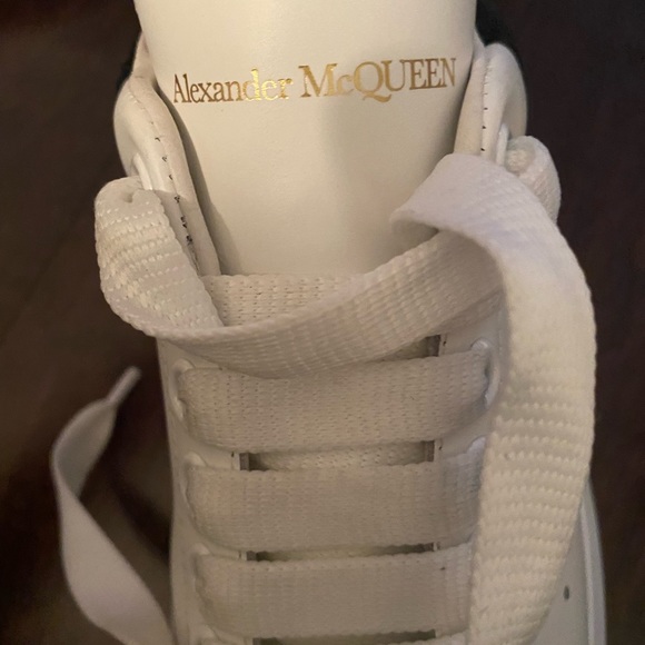 White & Black Alexander McQueen Sneakers - Picture 3 of 3